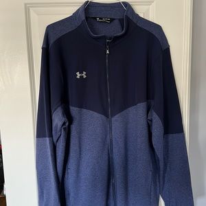 Under Armour men’s full zip jacket. Would be good for Spring/ Fall.